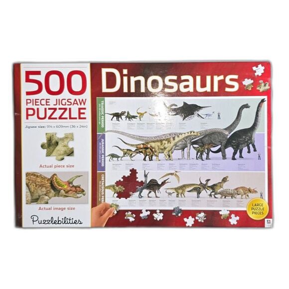 Dinosaur Jigsaw Puzzle - Picture 1 of 2